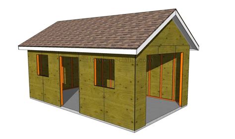 18 Free DIY Garage Plans with Detailed Drawings and Instructions