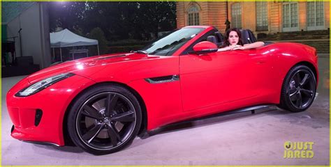 Photo Lana Del Rey Jaguar F Type Launch In Paris Photo