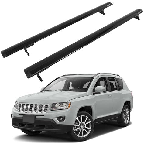 Cciyu Roof Rack Cross Bars For Jeep Compass Car Top Luggage