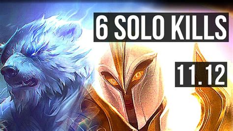 Volibear Vs Kayle Top Solo Kills Games Dominating