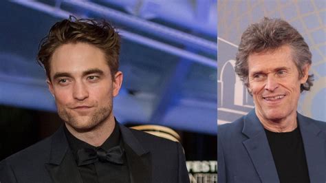 Robert Pattinson Inspira Su Voz De Batman En Willem Dafoe