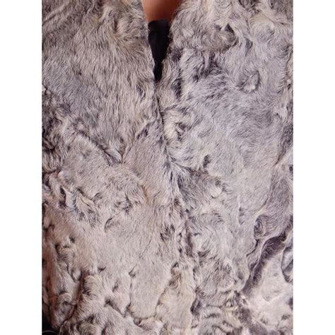 Vintage Stole Silver Shearling Fur Stole James J Ferrucci – The Best Vintage Clothing