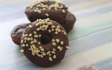 Donuts Sin Gluten Al Horno Y Con Cacao Celicidad