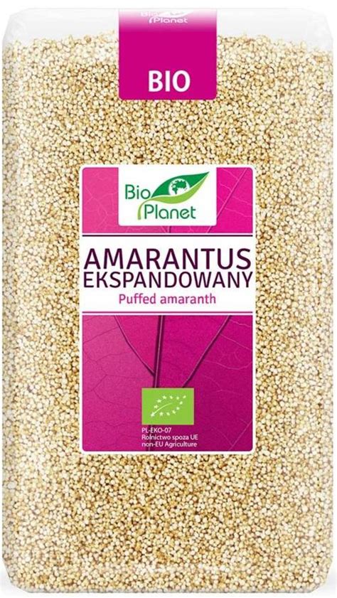 Amarantus Ekspandowany Popping Ekologiczny G Bio Planet Sklep