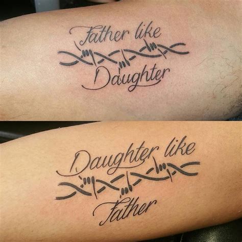 80 Cute Father Daughter Tattoos Body Art Guru