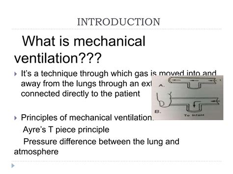 BASICS OF MECHANICAL VENTILATION Pptx In Paediatric PPT