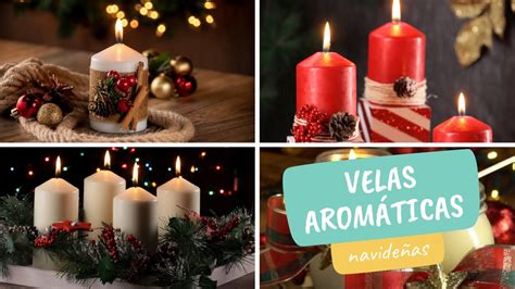 Velas aromáticas navideñas Craftología YouTube