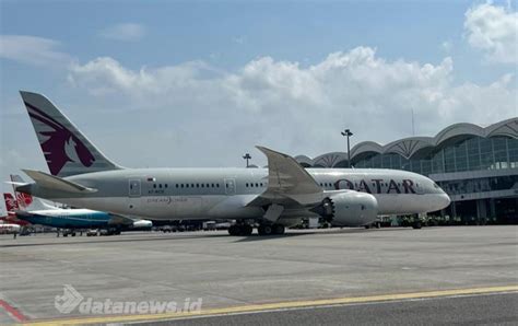 Terbang Perdana Kini Qatar Airways Hadir Dengan Rute Doha Kualanamu