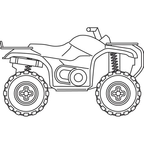 ATV Coloring Pages Coloring Home