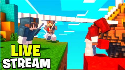 Playing Bedwars In Pika With SUBS Minecraft Bedwars LIVE Hindi