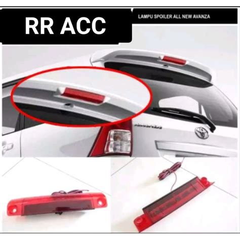 Jual Lampu Spoiler All New Avanza Merah Shopee Indonesia