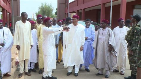 Le Pr Sident Mohamed Bazoum Visite Le Nouveau March Central De Tahoua