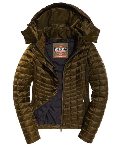 Superdry Nova Box Quilt Fuji Jacket Women S Womens Jackets