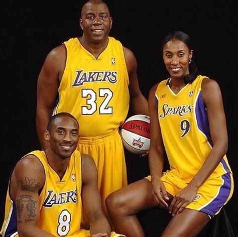 Kobe Bryant Magic Johnson And Lisa Leslie Kobe Bryant Pictures