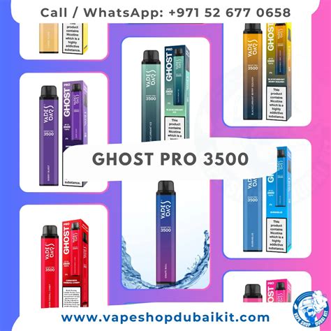 Vapes Bars Ghost Pro 3500 Unleash The Power Of Vaping Excellence