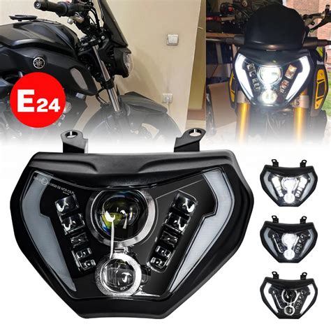 Mt Fz Mt Headlights Motorcycle Led Headlight