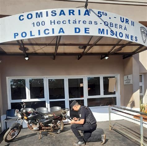 Oberá La Policía Recuperó Una Motocicleta Robada Y Demoró A Un Menor Involucrado La Voz De