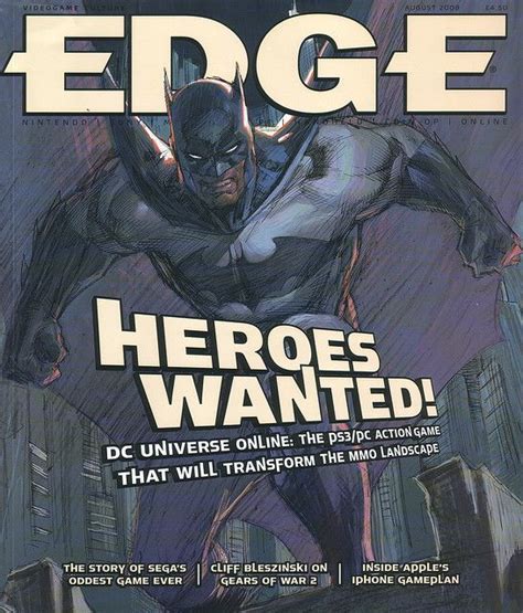 Edge Technology Magazines Dc Universe Online Video Game Magazines