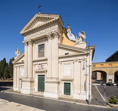 San Rocco Church In Rome Italy Stock Image Image Of Rocco