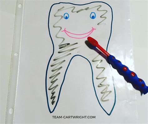 Preschool Tooth Brushing Activities Team Cartwright