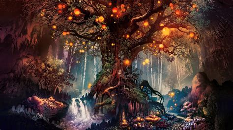 2560x1440 Forest Fantasy Artwork 4k 1440P Resolution ,HD 4k Wallpapers ...