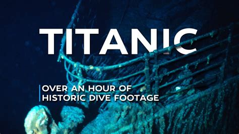 Les images inédites de la première exploration de lépave du Titanic