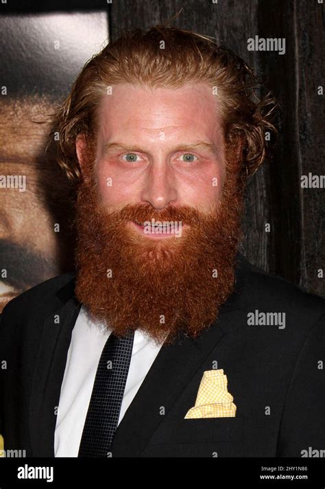 Kristofer Hivju Attending The Premiere Of After Earth In New York