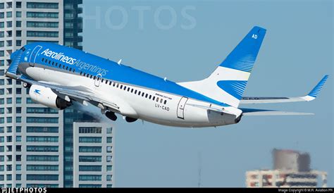 Lv Cad Boeing N Aerol Neas Argentinas M R Aviation Ph