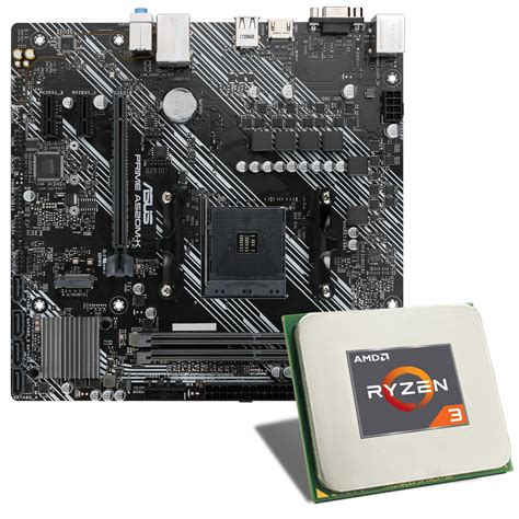 Csl Computer Amd Ryzen 3 3200g Asus Prime A520m K Motherboard Bundle