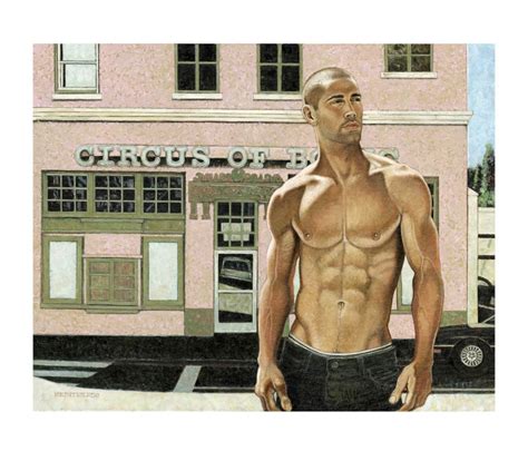 CIRCUS OF BOOKS Fanart Male Nude Erotic Gay Adult Portrait Figure Men Painting Giclee