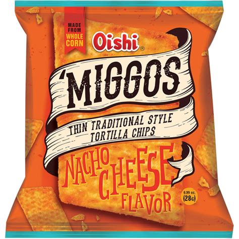 Oishi Miggos Nacho Cheese Flavor G Chips Walter Mart