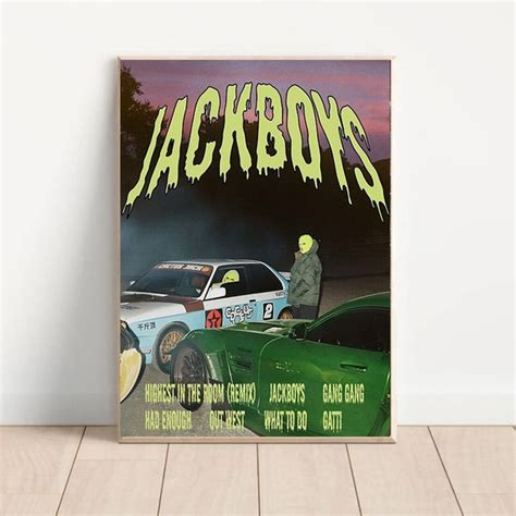 Travis Scott Jackboys Album Cover/ Travis Scott Poster/ Pop - Etsy