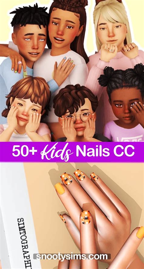 Hottest Sims Nails Cc That We Know You Will Love Artofit