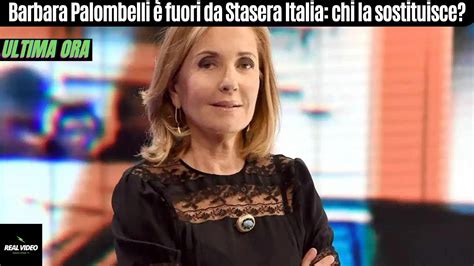 Barbara Palombelli è fuori da Stasera Italia chi la sostituisce YouTube