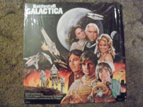 Battlestar Galactica Original Soundtrack Mca 3051 Lp In Shrink Ebay