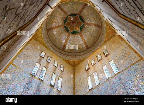 Sehwan Sharif Hazrat Laki Shah Sadar Shrine Picturesque Interior View