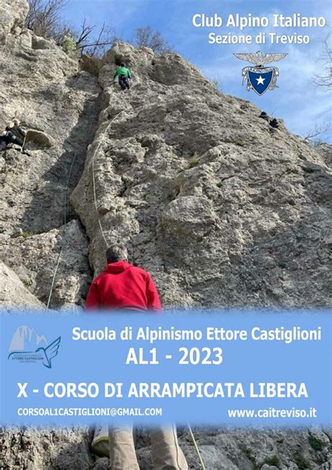 X Corso Di Arrampicata Libera AL1 2023 C A I Sezione Di Treviso