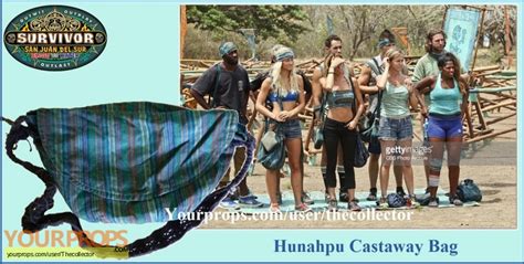 Survivor San Juan Del Sur Hunahpu Tribe Castaway Bag Original TV Series