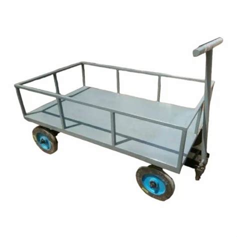 Inch Mild Steel Heavy Duty Platform Trolley At Rs Piece In