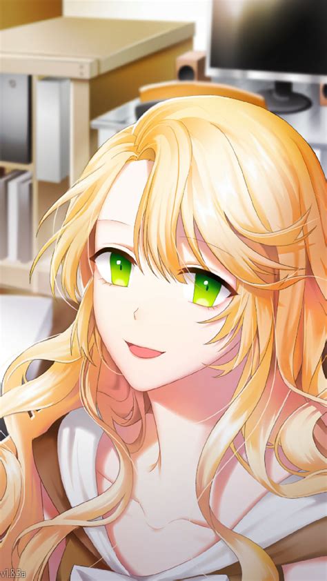 V Gallery Mystic Messenger Mystic Messenger Fanart Rika Mystic Messenger