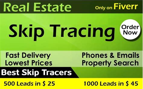 Provide Best Skip Tracing For Real Estate Business By Safiullah Fiverr