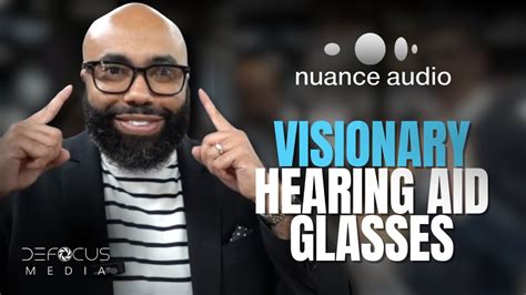 Nuance Audio Smart Glasses Dynamic Hearing Aid Smart Glasses Defocus