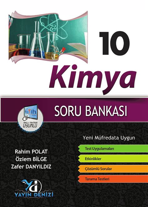 Yayın Denizi 10 Sınıf Kimya Soru Bankası PDF indir