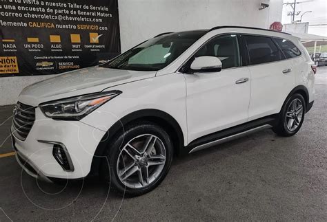 Hyundai Santa Fe V6 Limited Tech Usado 2018 Color Blanco Precio 420 000