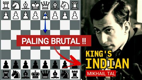 Jebakan Catur Hitam Paling Brutal Mikhail Tal Youtube