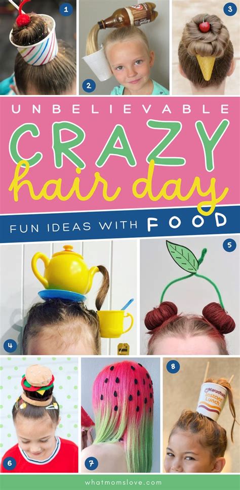 220 Crazy Hair Day Ideas Wacky School Hairstyles For Girls Boys And Teachers In 2022 Crazy