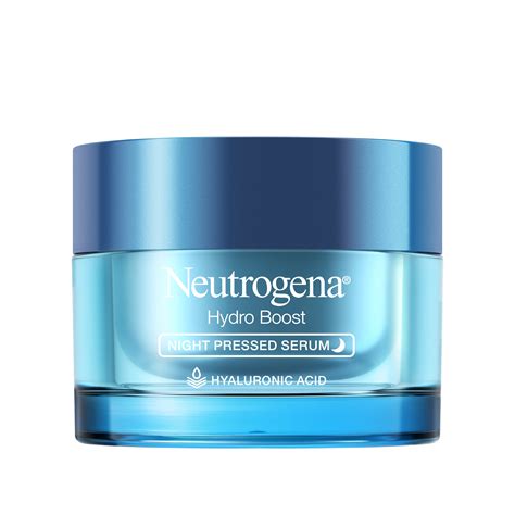 Neutrogena Hydro Boost Hyaluronic Acid Pressed Night Serum 1 7 Oz 2 Pack