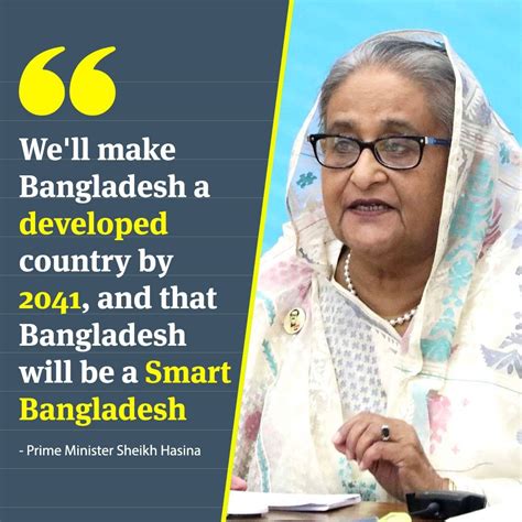 Pm Hasina Unveils Vision To Build Smart Bangladesh By 2041 Developing