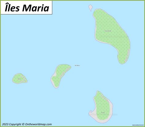 Les Maria Map French Polynesia Detailed Maps Of Les Maria