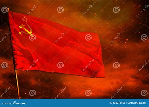 SSSR Smoke Flag, Soviet Union Flag Stock Photo | CartoonDealer.com ...